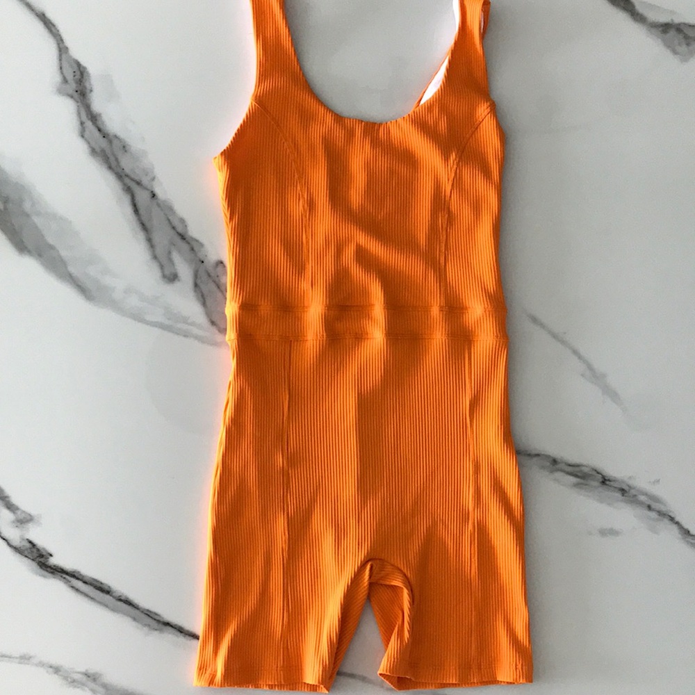 Year Of Ours JOHANNA ONESIE: Orange SIZE: L Price Negotiable